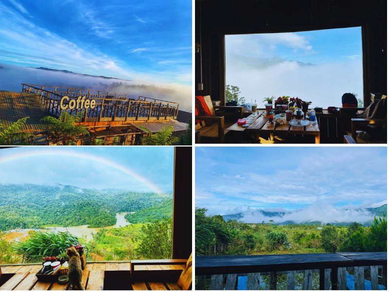 Topview Măng Đen biển mây