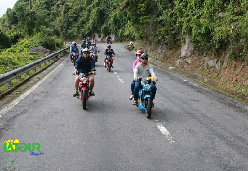 thuê xe máy Măng Đen