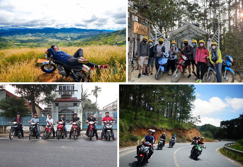 thuê xe máy Măng Đen