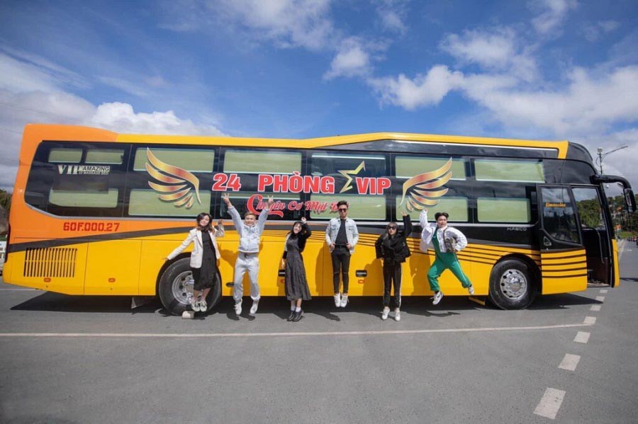 Xe khách giường nằm Măng Đen