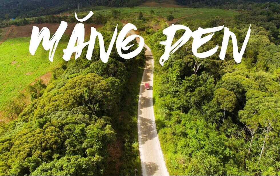Cảnh đẹp đường đến Măng Đen