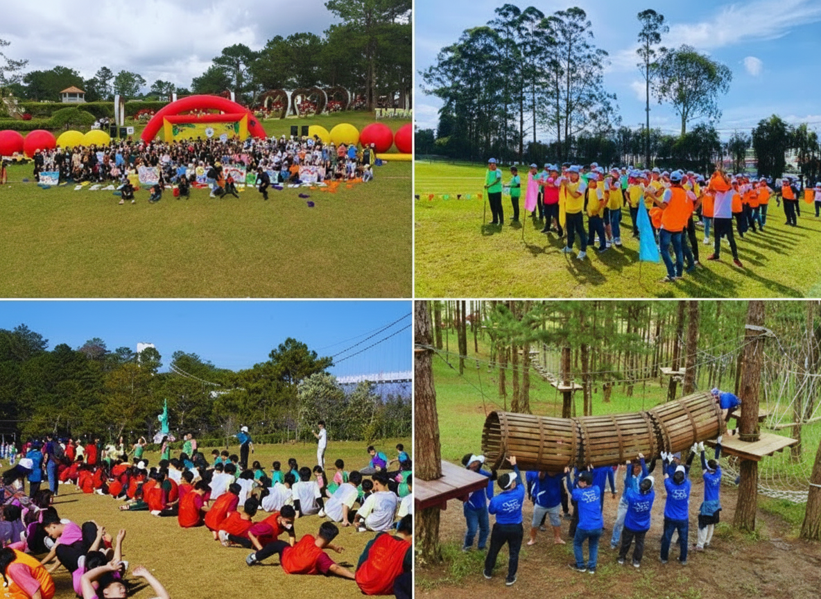 Teambuilding Thung Lũng Vàng Đà Lạt