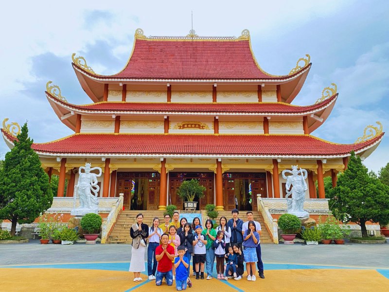 Chùa Khánh Lâm Măng Đen kiến trúc Chùa Khánh Lâm Măng Đen kiến trúc